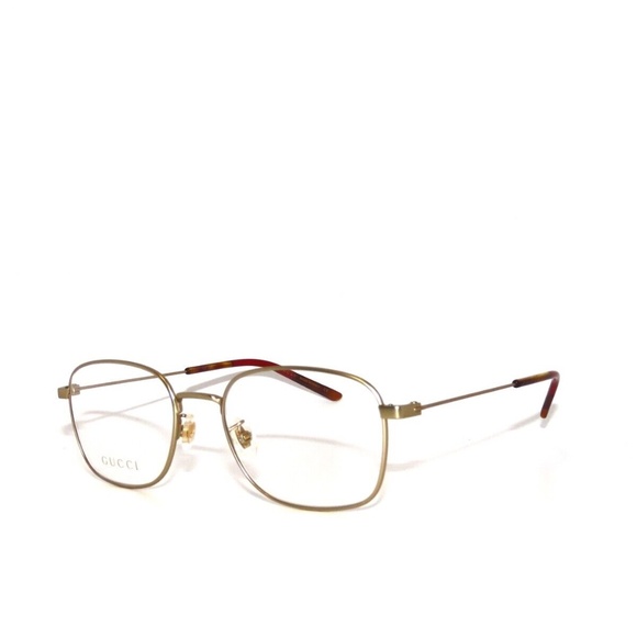 Gucci GG0685OA 0685OA 003 53 Matte Gold Eyeglasses 0685 - Picture 1 of 5